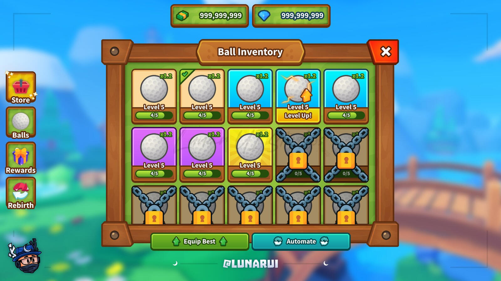 β³ Golfing Game UI