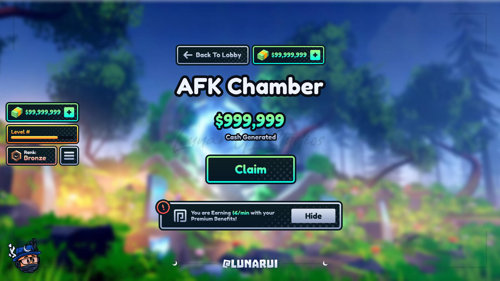 π¨ Anime Game UI