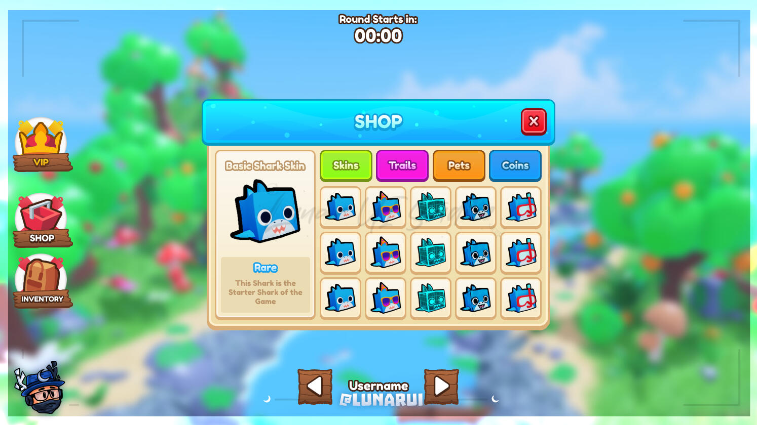 🦈 Sharks &amp; Minnows UI